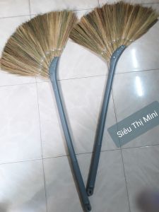 Chổi Quét Nhà Bông Dày - Hàng Xuất Khẩu Cán Nhựa Cầm Nhẹ Tay