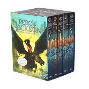 5 Books/set Percy Jackson & The Olympians English Novel Books
