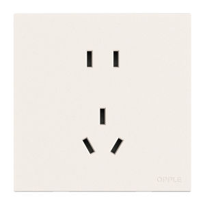 OPPLE | Công tắc ổ cắm tường USB 5 lỗ loại 86 không khung chịu tải 16A cho điều hòa
