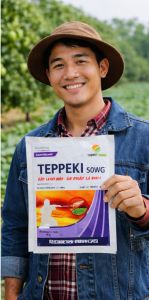 TEPPEKI 50WG - Chuyên Trừ Rầy Xanh Rầy Phấn Trắng Bảo Vệ Cây Trồng Trong Vòng 20 ngày- Gói 10g