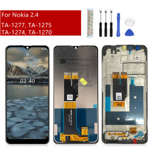 6.5" For Nokia 2.4 LCD TA-1277 TA-1275 TA-1274 TA-1270 Display Touch Screen Digitizer Assembly Replacement Repair Parts