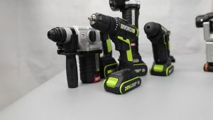 WORX WA3016 Battery WA3595 WA3027 20V 5.0Ah Battery WA3924 Charger WA4600 Adaptor WU230 Blower