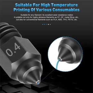 Đầu Phun Máy In 3D Cho Creality Ender 5 Max Thép Cứng 04 06 08mm Đầu Phun Máy Đùn Hotend 450 ℃ Tương Thích Với Ender5 MAX