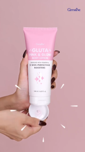 ของแท้ กิฟฟารีน โลชั่น ทาผิว เร่งด่วน กลูตา พิงก์ จุดด่างดำ สูตรเข้มข้น ล้ำลึก ผิวเนียนนุ่ม กลิ่นหอม ติดผิว กันแดด giffarine SPF50 10X โลชั่นทาผิวกาย Whitening Body Lotion ใช้ได้ทุกสภาพผิว ขนาด 180 ml