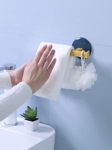 Sincecu Flash Sale Tissue Holder Towel Rack Holder wall-mounted Kitchen Hanging Toilet Tissue Roll Holder Rack Tissue Dispenser