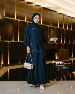 BEST PRICE//ZAMIRA SET ROK BY GHIINA FASHION//QISMA STORE
