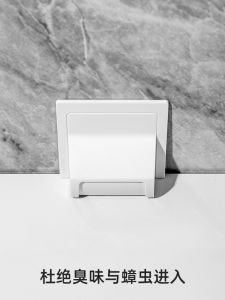 Japanese Kitchen Drain Deodorant Cover Wall Sticker Floor Drain Cockroach Anti Mosquito Isolation Door Sewer Residue Baffle