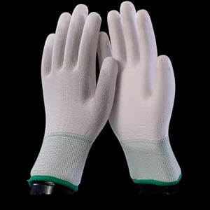 10Pair Anti Static Gloves ESD Electronic Working Gloves Finger PU Coated Anti Slip Industrial Gloves