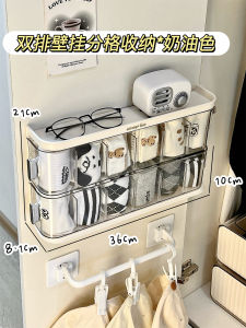 Wall-Mounted Drawer Style Underwear Storage Box Home Use Socks Organizer Closet Hanging Underpants Organizer Three-In-One