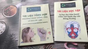 Combo Tài Liệu Phương Pháp Đồng Ứng của Thầy Lý Phước Lộc và Tài liệu day ấn huyệt chữa 104 bệnh thông thường