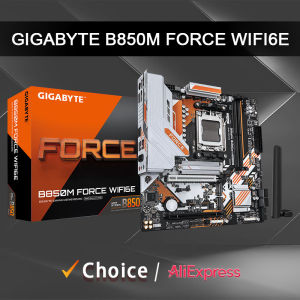 GIGABYTE | GIGABYTE New B850M FORCE WIFI6E Micro ATX AMD B850 Ryzen 9000 8000 7000 Series CPU Motherboard Socket AM5