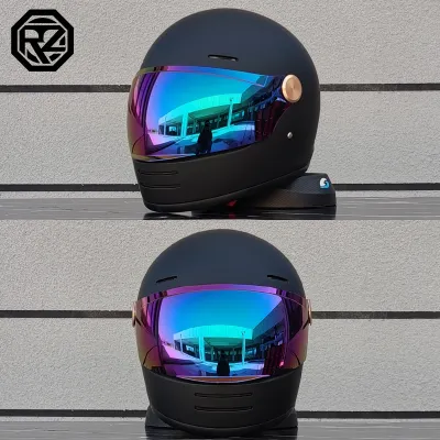 ORZ | Retro Full Helmet All-Weather Bluetooth Support 3C