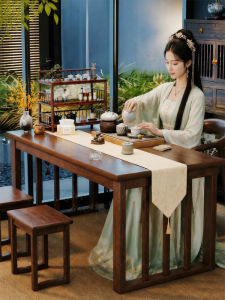 ZHUOHE | Luxury New Chinese Style Tea Table Song Aesthetics