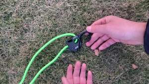 6mm 5m Camping Tent Cord Adjuster Wind Rope Tie Down Reflective Tightener Fastening Pulley Ratchet Awning Rope Buckle