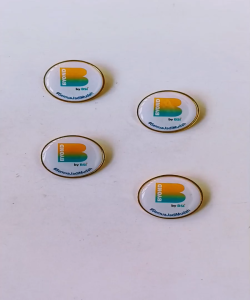Pin Bros Lencana Kuningan BYOND BSI Ukuran 3cm (Peniti / Magnet)