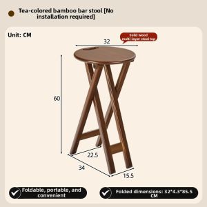MANHAOSHI | Folding Multifunction Bar Table