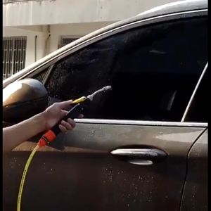 [COD]Water Pressure Sprayer Pistol Power Boosting Water Sprayer Pistol With Soap Foam Spraying Car Washer pistol Home Garden汽车喷雾器