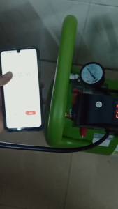 Máy nén khí Fujiwa 30L không dầu tốc nhanh Tặng kèm dây Pu6M và nối bi