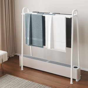 Folding Stainless Steel Clothes Drying Rack Towel Bathrobe Socks Heater Baby Clothes Hanger Storage Organizer Clothing Care