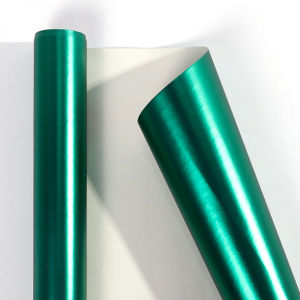 43x300cm Matte Green Wrapping Paper Christmas Tree Wrapping Gift Wrapping Paper Suitable for Birthday Holiday Gift Decoration