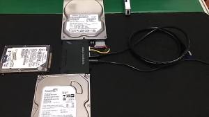 USB 3.0 to IDE SATA Converter Hard Drive Reader for Universal 2.5/3.5 IDE Hard Drive & SATA HDD SSD with 12V 2A Power Adapter