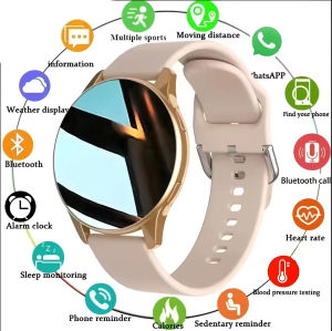 Women Bluetooth Call Smart Watch HeartRate Blood Pressure Monitoring Smartwatches Waterproof Men Smartwatch Android IOS