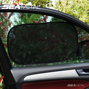 SEAMETAL 2 Pieces Car Sun Shade UV Protection Car Curtain Baby Car Window Sunshade Side Window Mesh Sun Visor
