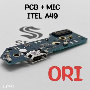 CONNECTOR CHARGER ITEL A49 ORI + IC PAPAN KONEKTOR CAS PCB BOARD ITEL A49 ORI + IC