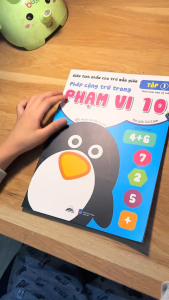 3 Cuốn Siêu Tính Nhẩm Dành Cho Trẻ Mẫu Giáo Giúp Bé Làm Quen Phép Cộng Trừ Trong Phạm Vi 10 20 50