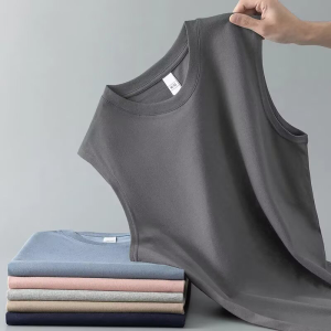 เสื้อกั๊กสปอร์ตแขนกุดผ้าโพลีเอสเตอร์สำหรับผู้หญิงในช่วงฤดูร้อนปี 2024 เสื้อกั๊กออกกำลังกายแบบลำลอง ระบายเหงื่อได้ดี ทนทานต่อการสึกหรอ