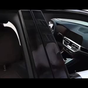 Car B-C-Pillars Transparent TPU Protective Film For AUDI Q6 E-Tron 2024-25 Anti-scratch Repair PPF Film Auto Accessories Refit