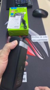 Pin Sạc Dự Phòng HOCO 30.000 mAh Chính Hãng Sạc Nhanh 225W Công Nghệ PD QC 3.0 Màn Hình Led ( SIÊU BỀN )