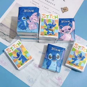 ZEEMIN Christmas 9 Packs Disney Stitch Handkerchief Paper: A Unique Holiday Gift