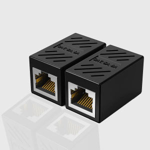New RJ45 Connector Cat7/6/5 Ethernet Adapter Gigabit Interface Network Extender Convertor For Extension Cable Female to Female