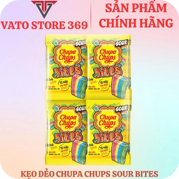 Kẹo dẻo CHUPA CHUPS bites hương trái cây gói 24g | Lazada.vn