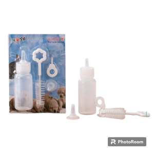 Baby Pet Milk Bottle 60ML Set Nursing Baby Cat Kitten Feeder Milk Bottle Set Botol Susu Anak Kucing
