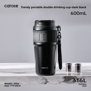 CAROTE | 2025 New Insulated Travel Mug with Straw