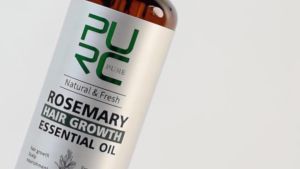 PURA Pure Rosemary & Ginger Hair Growth Essential Oil 50ml - Premium Anti-Hair Loss Treatment for All Hair Types