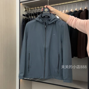 Áo Khoác Nam Thời Trang Xuân Thu Có Mũ Trùm Đầu Tách Rời Thường Ngày Cho Thanh Thiếu Niên Trung Niên Áo Khoác Ngoài Dài Tay