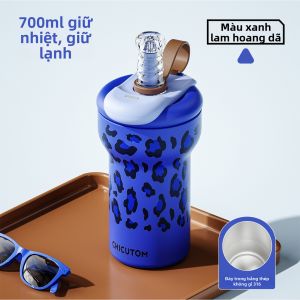 CHICU TOM | Ly Cốc Cách Nhiệt Dung Lượng Lớn Tiện Lợi Mang Đi