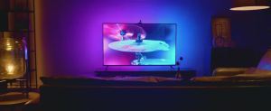 RGBIC TV Backlight Strip With AR Color Gamut Sensor App Control can Capture Part of The Color on The Screen 16.4FT/65-85 TV