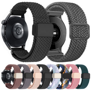 22 มม.20 มม.ไนลอนสําหรับ Amazfit BALANCE/Cheetah ทอ Breathable สร้อยข้อมือ GTS/2/2e /3/4/2 Mini GTR2/4/3/Pro Bip U Pro Watchband