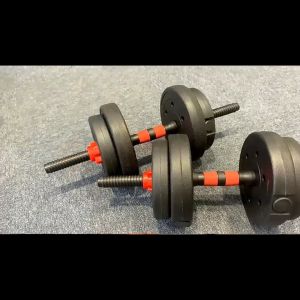 CHAMPS Barbel Set 20 Kg Alat Olahraga di Rumah Dumbell Set Murah
