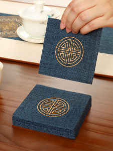 Tấm Trải Bàn Trà Thêu Vải Nghệ Thuật Mới Tấm Trải Bàn Ăn Tấm Trải Bàn Trà Tấm Trải Bàn Gỗ Đỏ Tấm Trải Bàn Vải Lanh Tấm Trải Bàn Trà