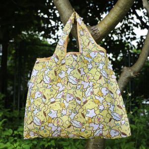 Large Capacity Portable Folding Single Shoulder Travel Shopping Bag Eco-friendly Vegetable Buying Waterproof Carryall Bag