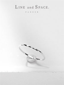 925 Sterling Silver Single Pinky Ring Ring Female Girlfriends Superfine Knuckle Ring Minimalist Western Original Design