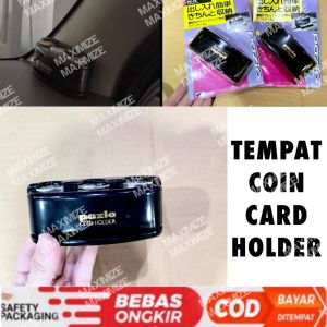 Coin Holder Tempat Koin Organizer Kartu Tol Card Holder Universal