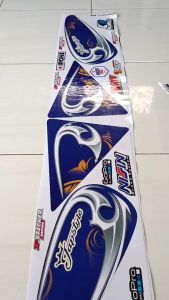 Striping JAPSTYLE - Sticker Striping Variasi List HONDA JAPSTYLE IP.F-02 Design IP Sticker