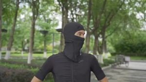 West Biking | WEST BIKING Sunscreen Cycling Headgear Skin-Friendly Breathable Full Face Mask Moisture Wicking Bike Helmet Liner Sport Gear