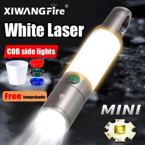 Xiwangfire bán chạy Nâng Cấp Đa Chức Năng đèn lồng cắm trại Công Suất Cao 30W Đèn pin Led có thể sạc qua USB 4-Ánh Sáng Mềm Chụp Đèn COB Torch ánh sáng lều